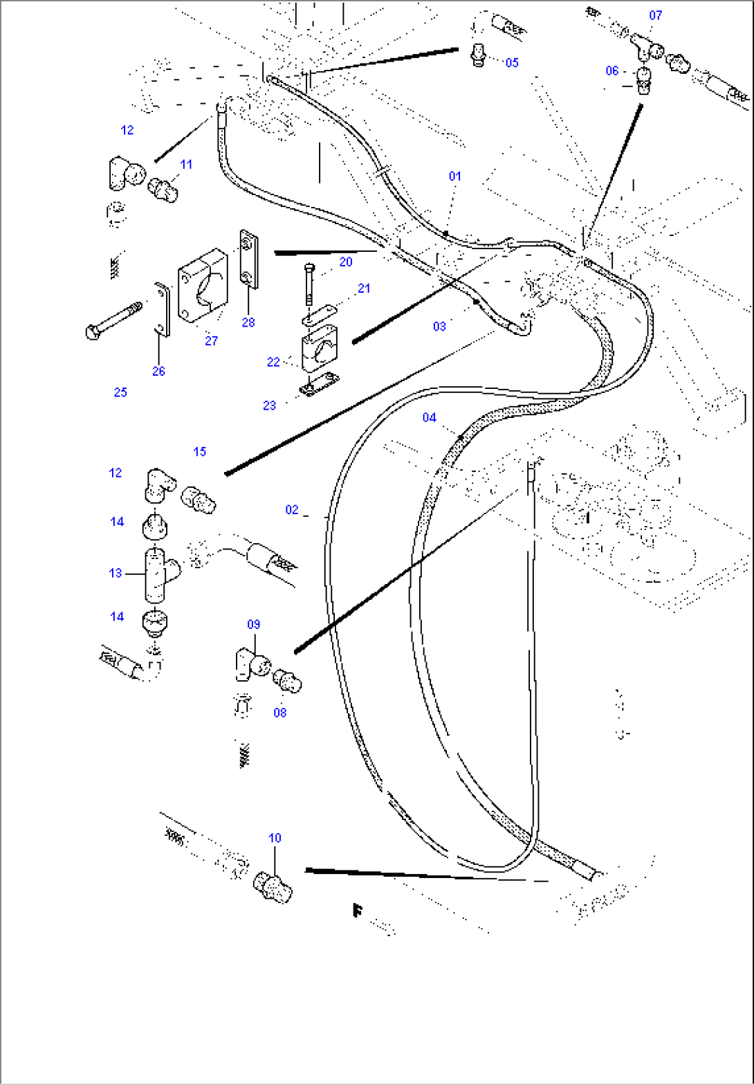 Return lines - Fan motors
