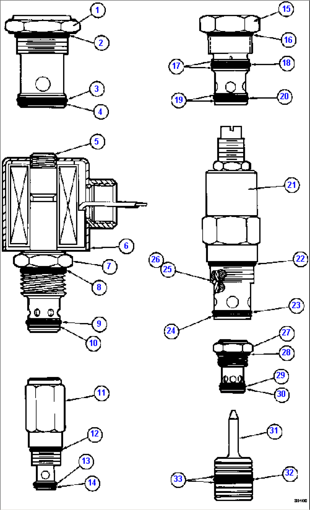 BLEEDDOWN MANIFOLD VALVE ASSEMBLY