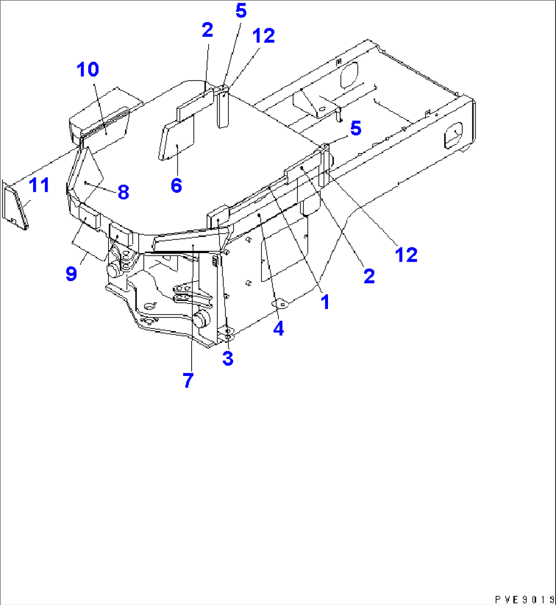 SHEET (FOR FLOOR FRAME) (SUPER SILENT SPEC.)