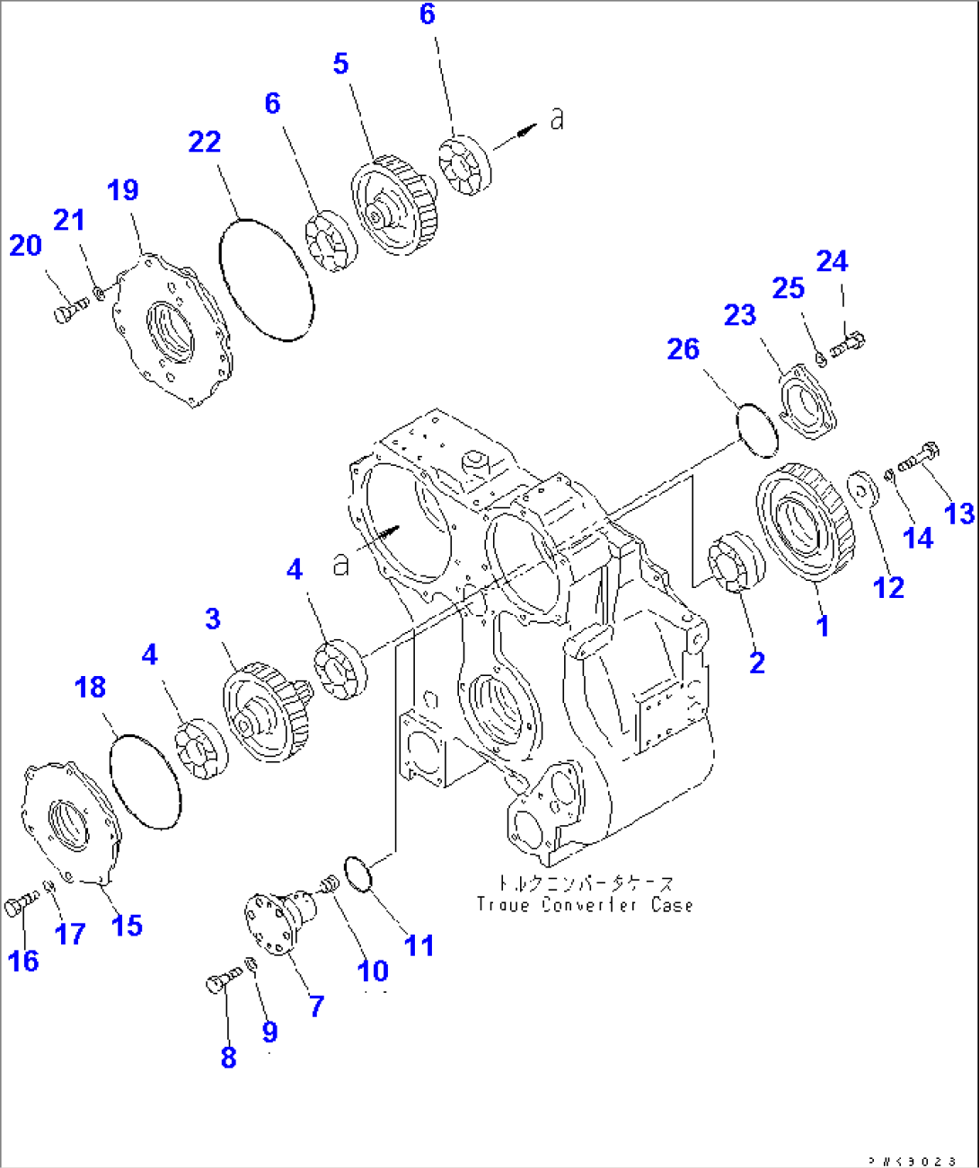 TORQUE CONVERTER (POWER TAKE OFF GEAR)