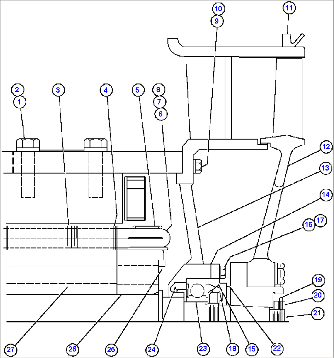 BLOWER MOTOR NON-COMMUTATOR END GE0017