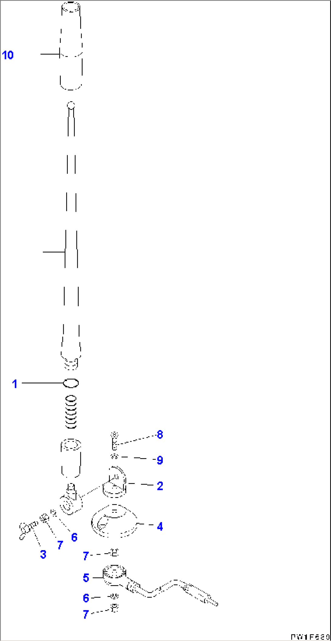 Cab, Wiper and Room Lamp (#6545-)