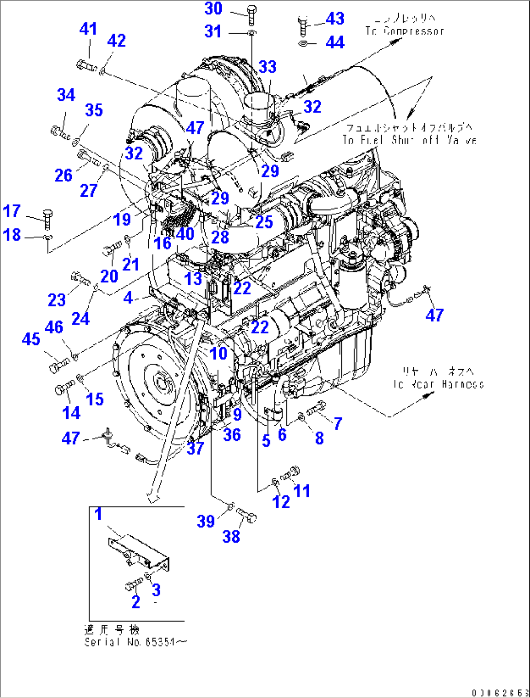 ENGINE HARNESS (1/2)