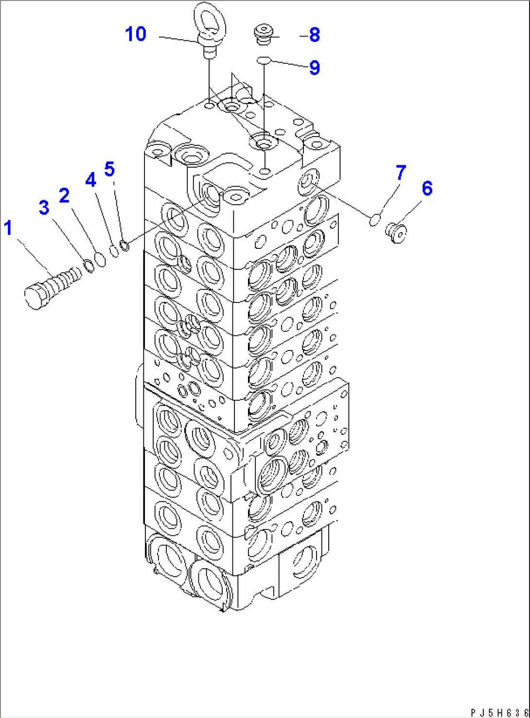 MAIN VALVE (8-VALVE) (19/20)