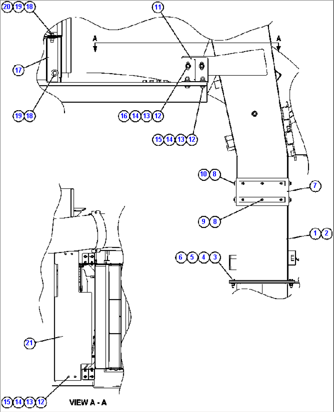 BLOWER INLET DUCTING