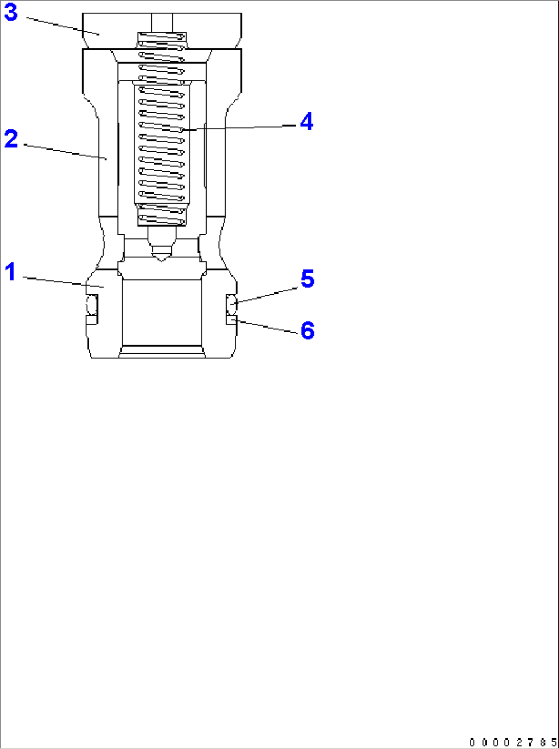 VALVE (HST MOTOR) (4/4)