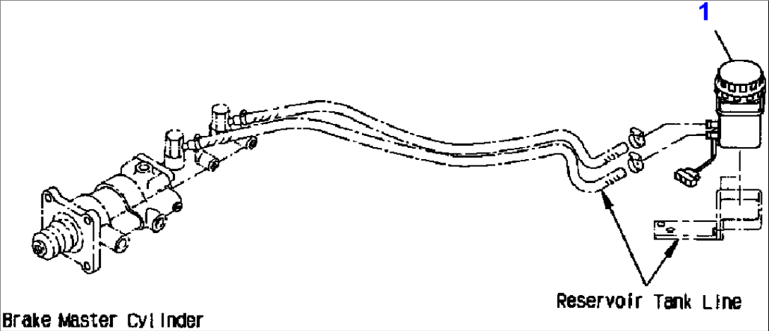FIG NO. K4460-06A0 BRAKE CONTROL (RESERVOIR TANK)