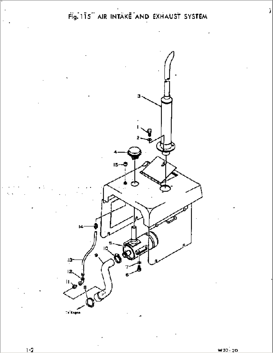 AIR INTAKE AND EXHAUST SYSTEM