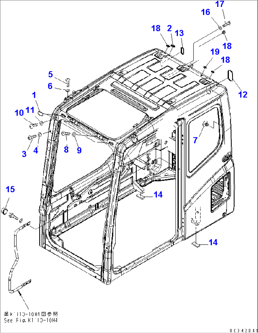 FLOOR FRAME (OPERATOR