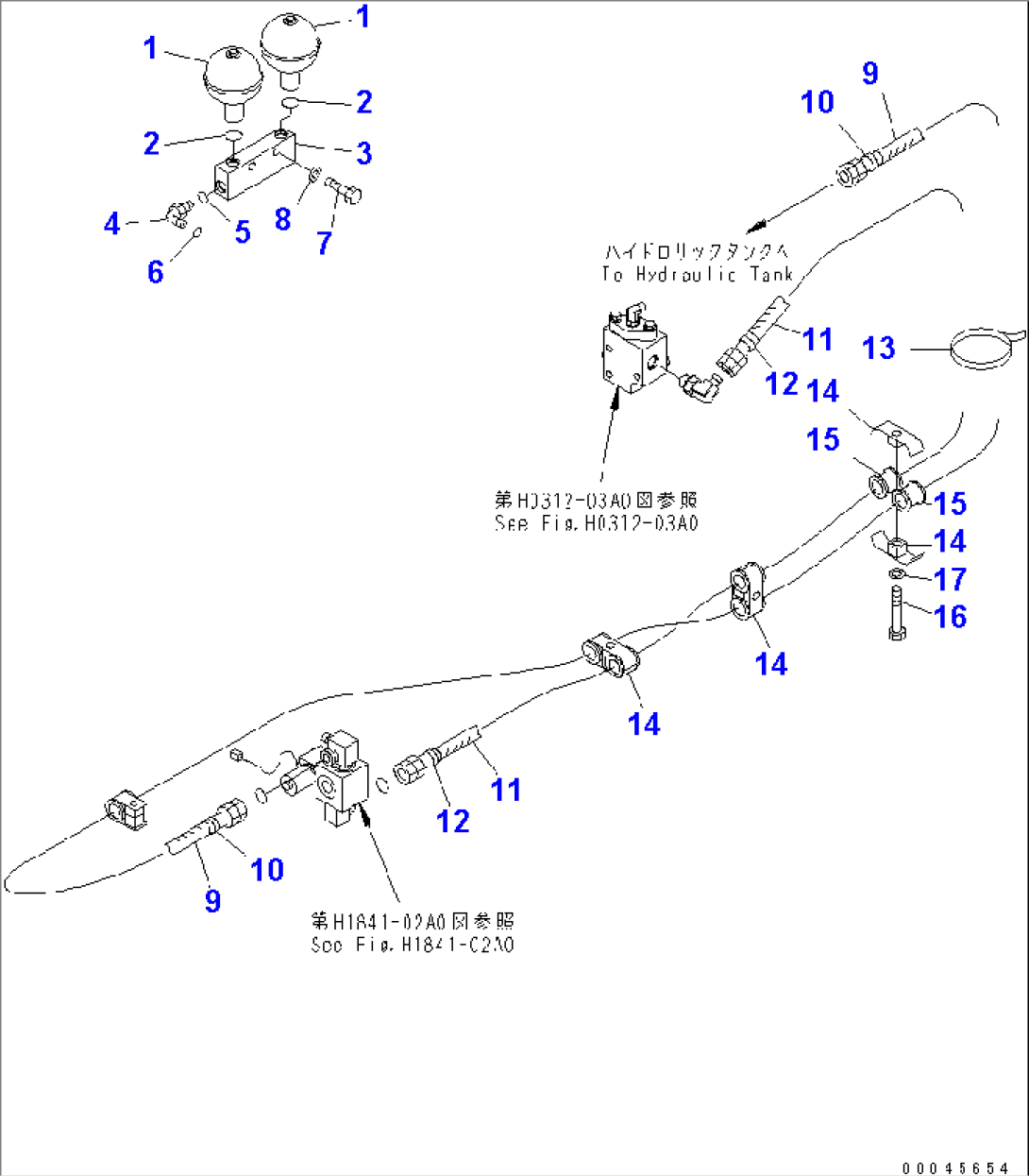 PPC PUMP LINE(#10001-)