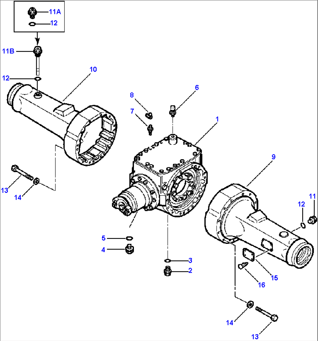 AXLE ASSEMBLY REAR