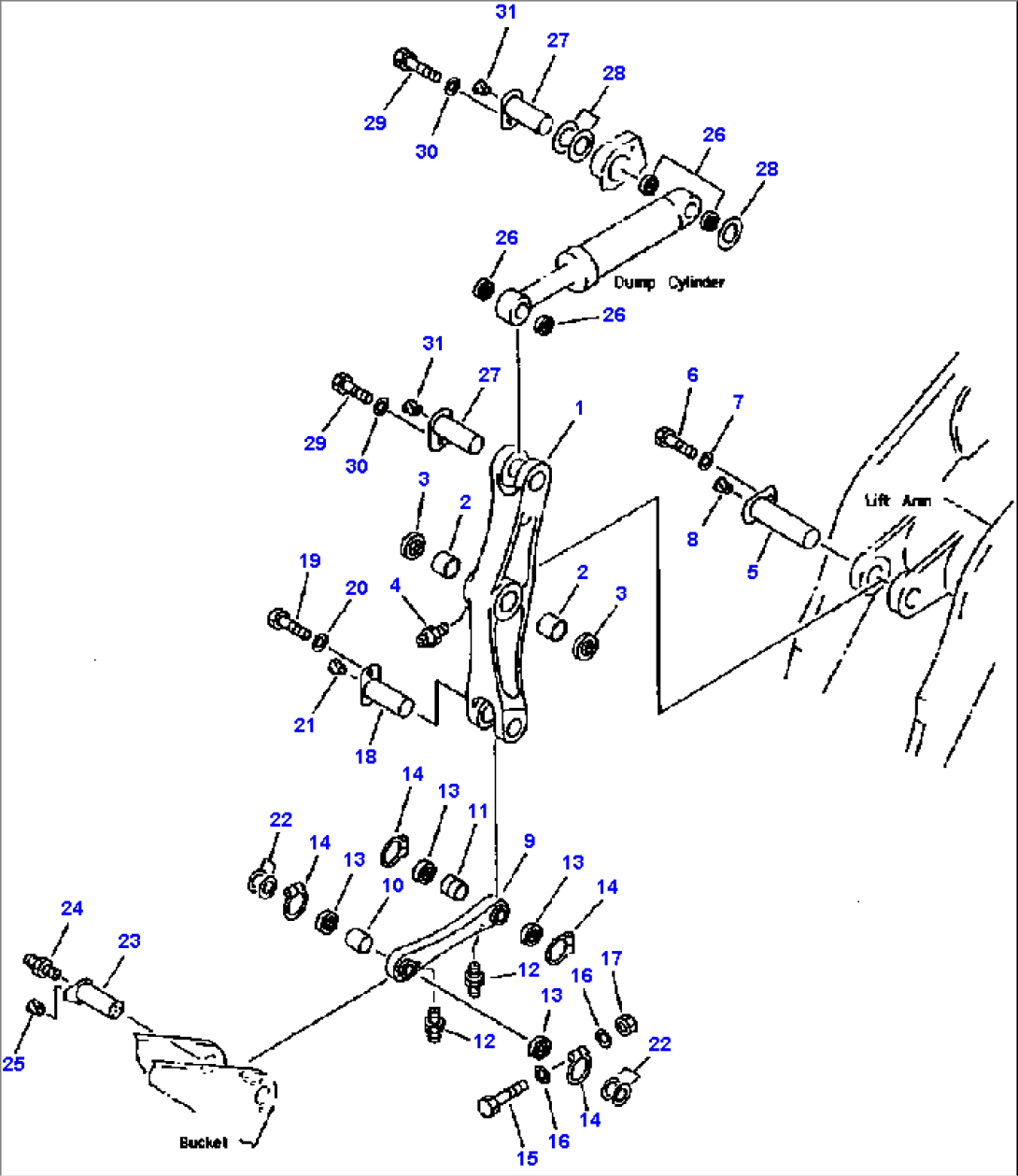 FIG NO. 7011B BELLCRANK