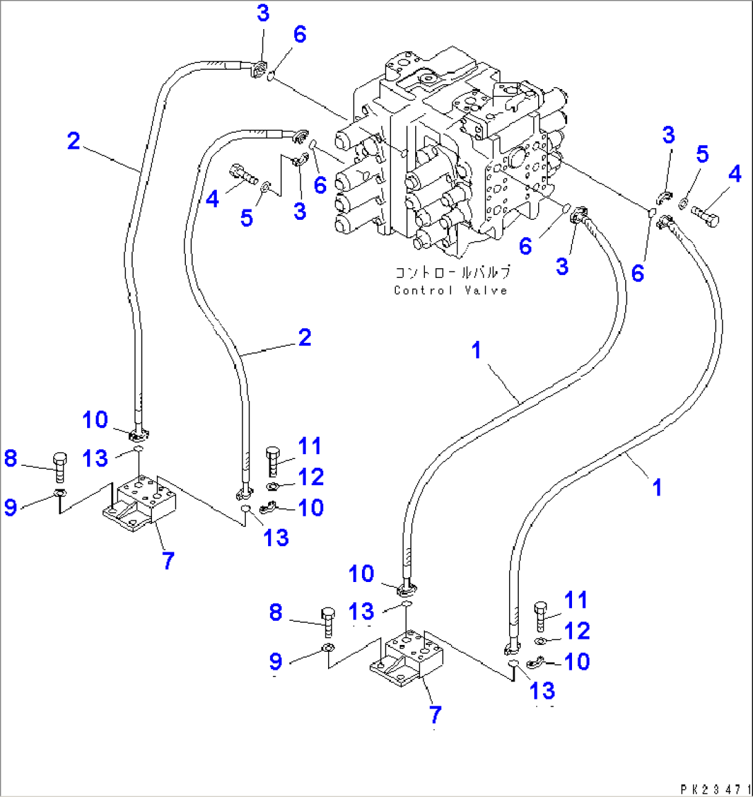 CRUSHER PIPING (12/12) (TRAVEL LINES)