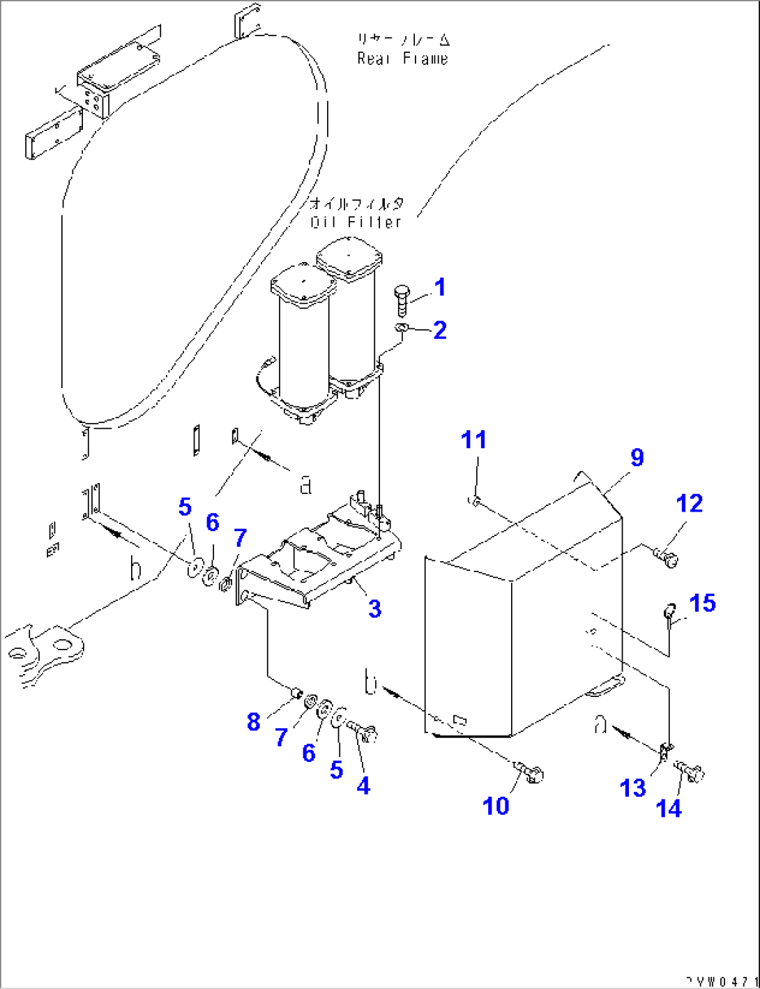 TORQUE CONVERTER AND TRANSMISSION LINE (OIL FILTER COVER)