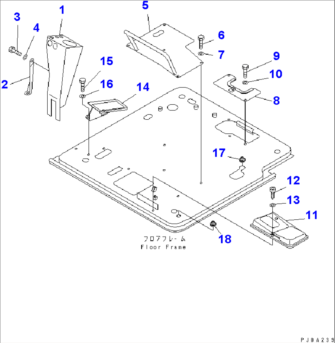 FLOOR COVER(#1801-2011)