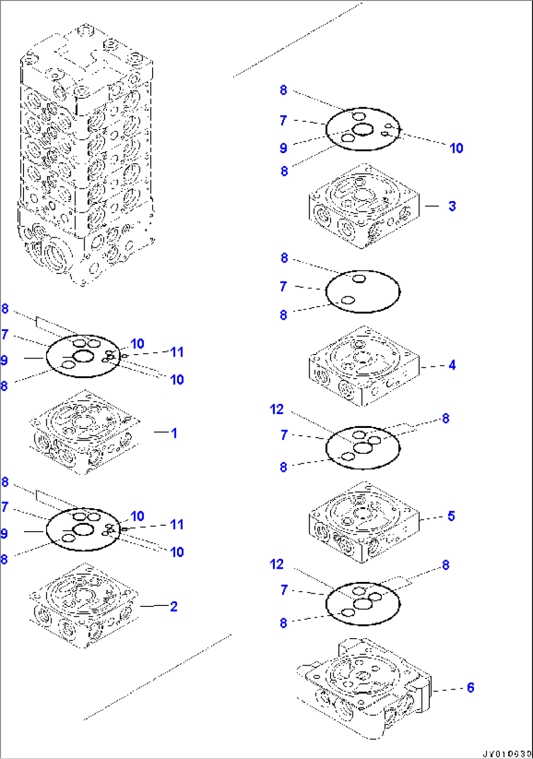 Control Valve, 10-Valve (6/22) (#5324-)