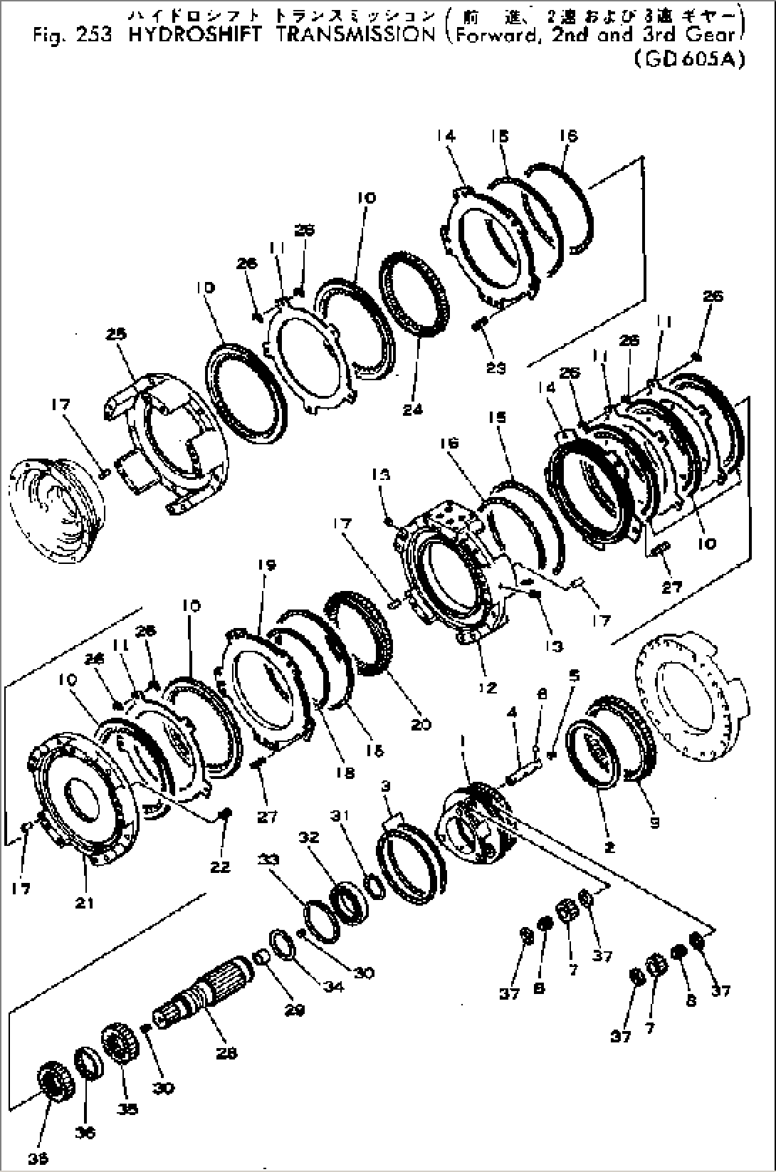 TRANSMISSION (FORWARD¤ 2ND AND 3RD GEAR)