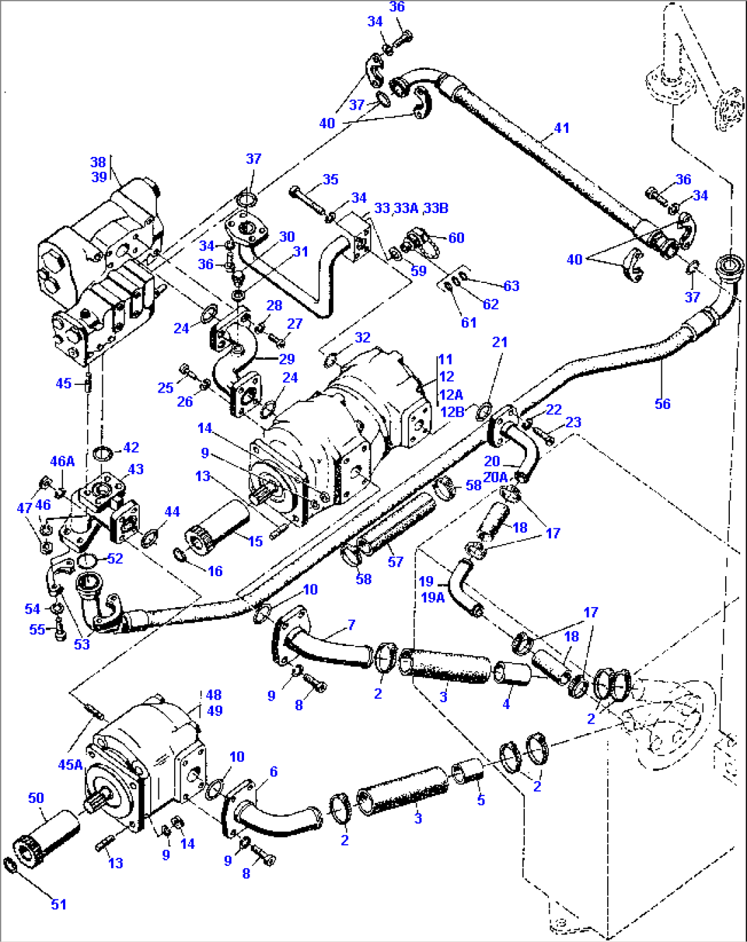 PUMPS FOR HYDRAULIC SYSTEM