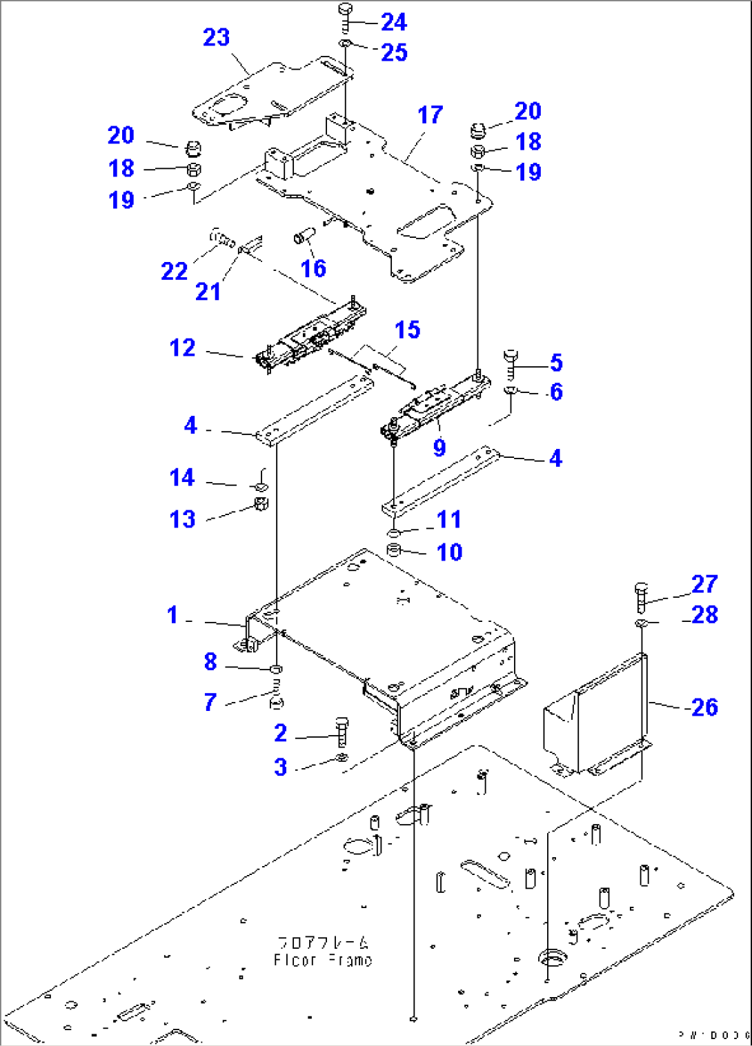 FLOOR FRAME (BASE)