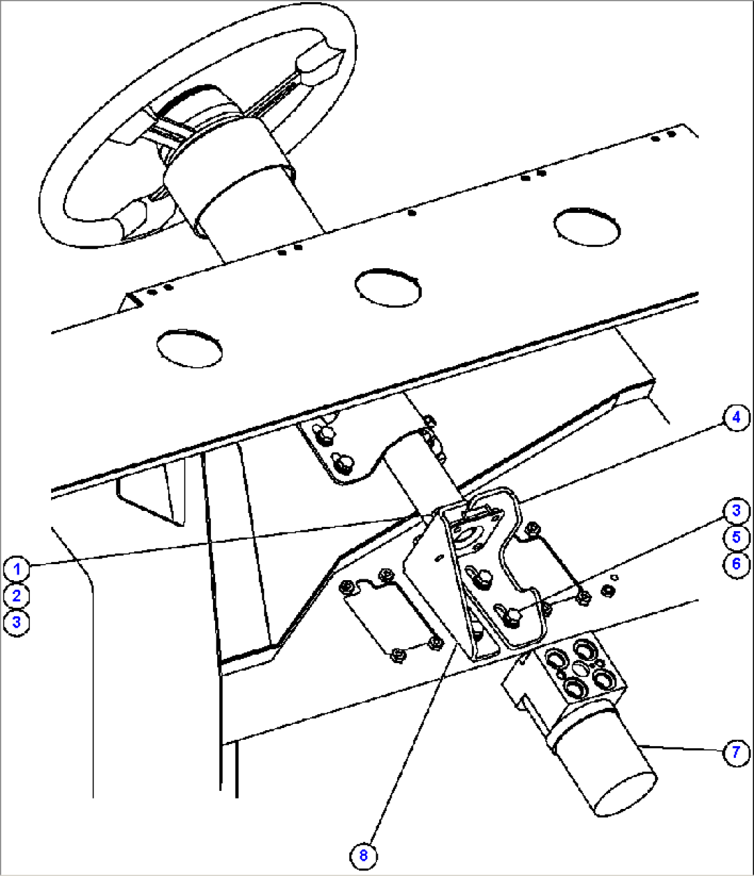 STEERING CONTROL VALVE INSTALLATION