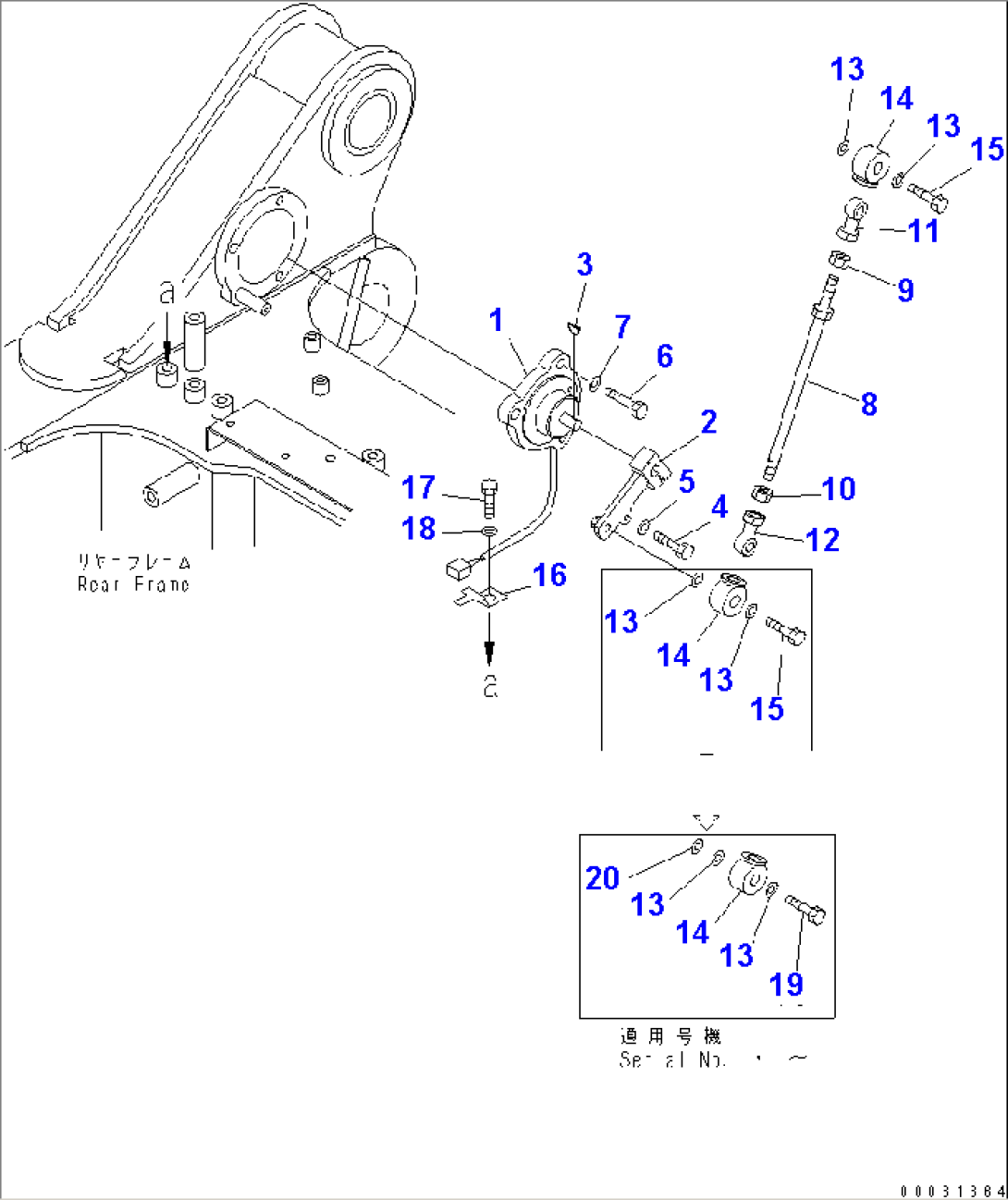 ANGLE SENSOR AND RELATED PARTS(#2001-)