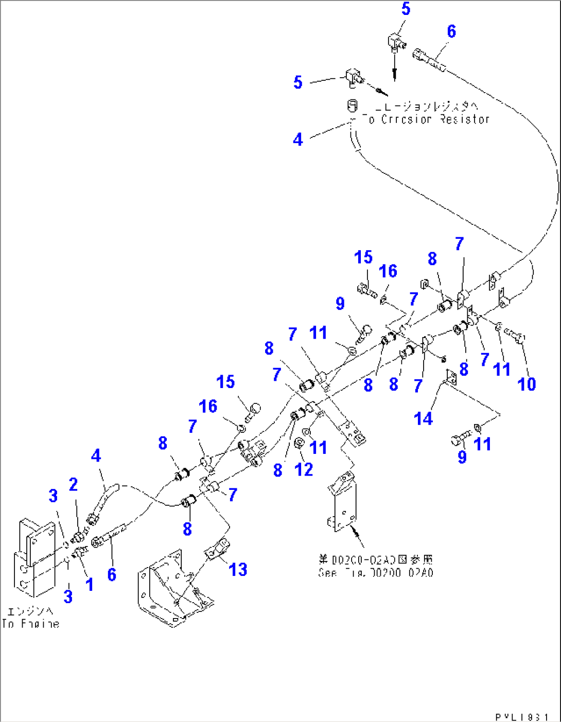 CORROSION RESISTOR PIPING(#10035-)