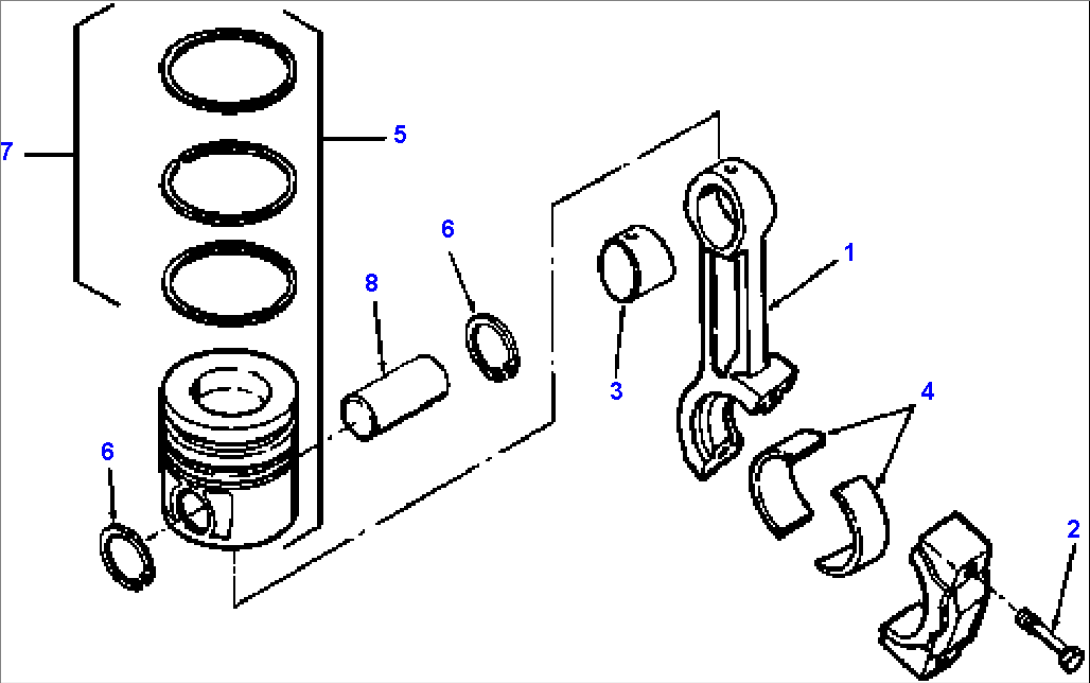 PISTON & CONNECTING ROD