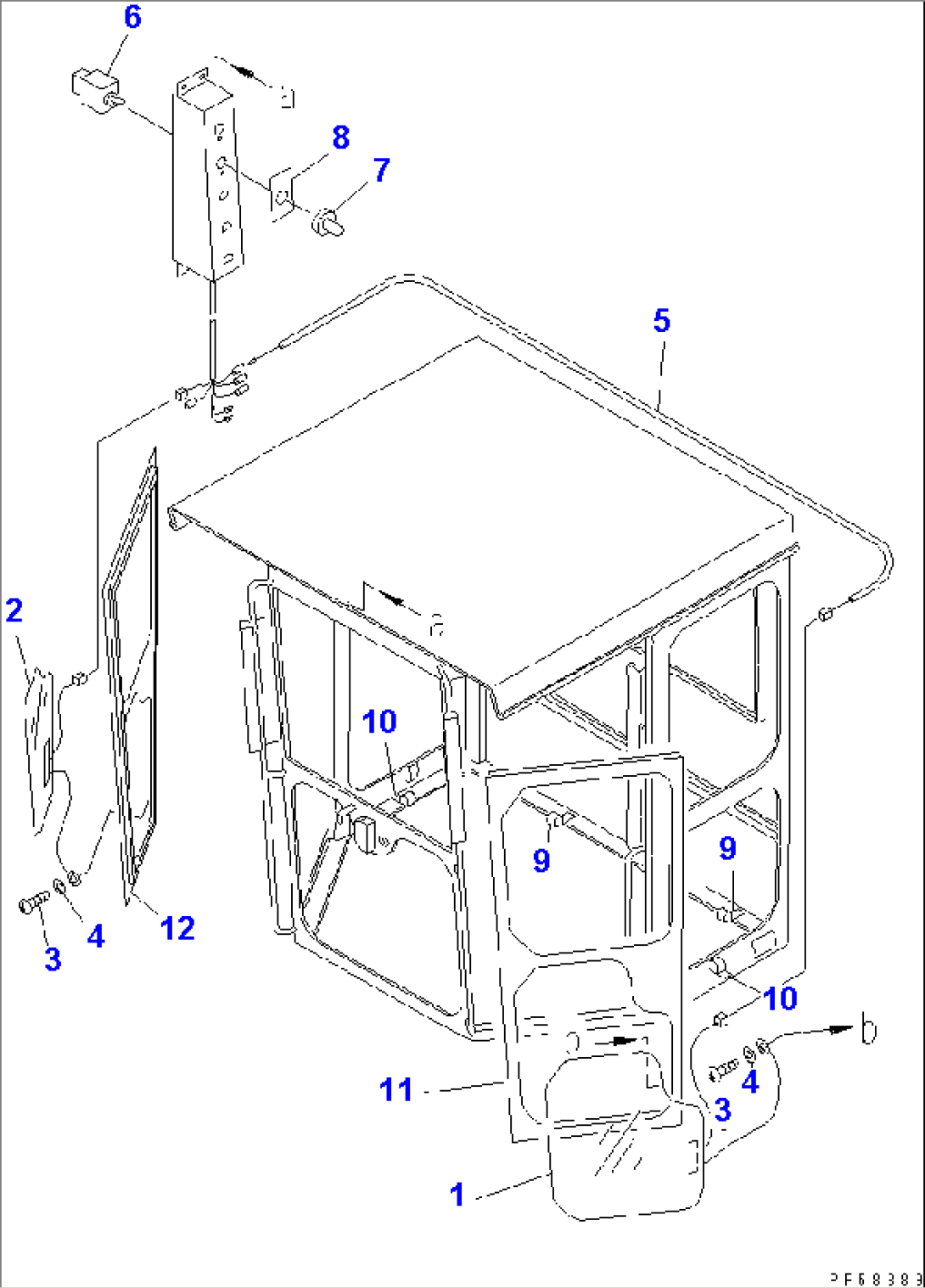 HEAT GLASS (DOOR)(#.-)