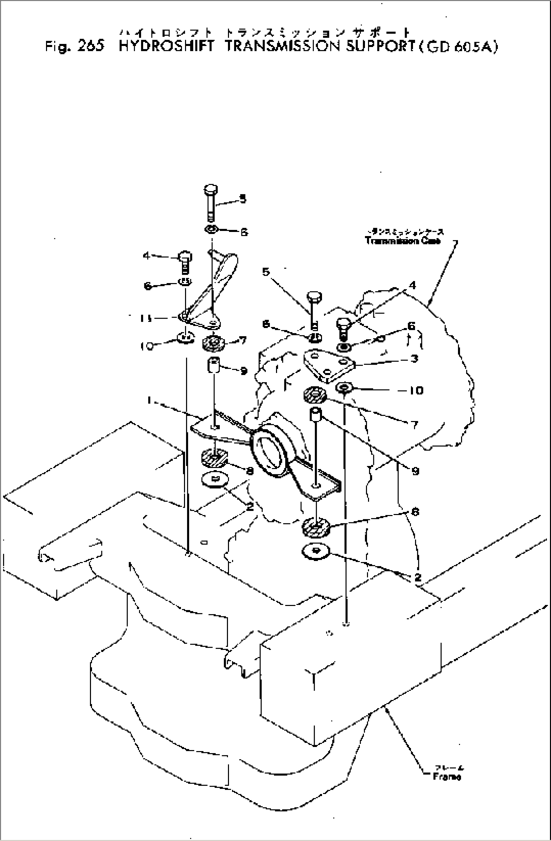 TRANSMISSION SUPPORT