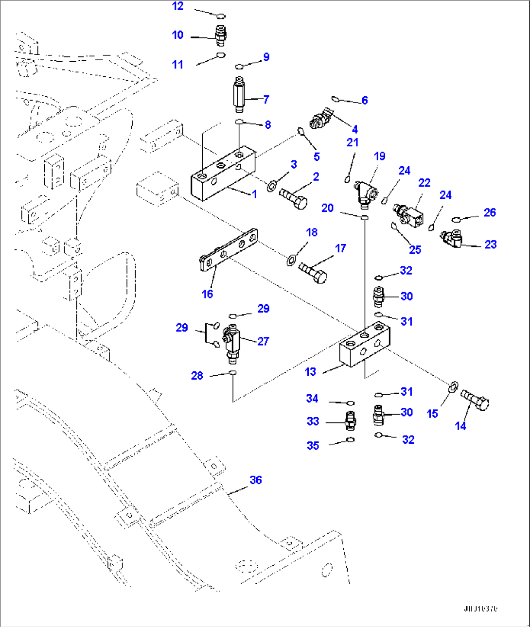 Pipelayer Frame, Warm-up Block (#15479-)