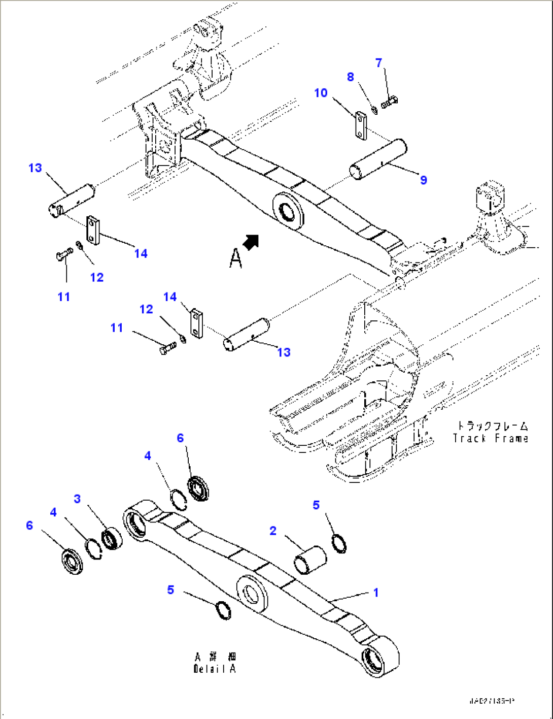 Suspension, Equalizer Bar (#10001-)