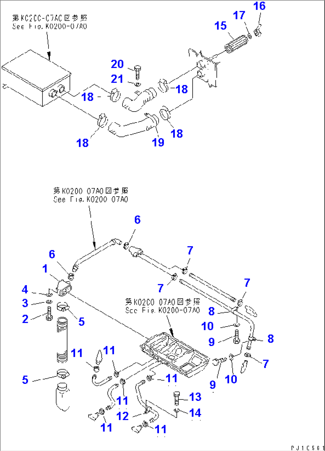 CAB (DUCT RELATED PARTS)