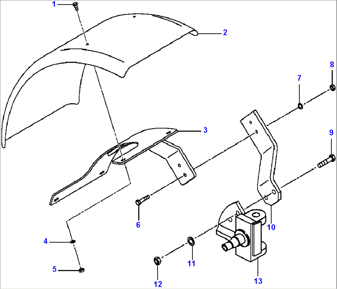 NON-AWD FRONT FENDERS S/N 202486 AND DOWN