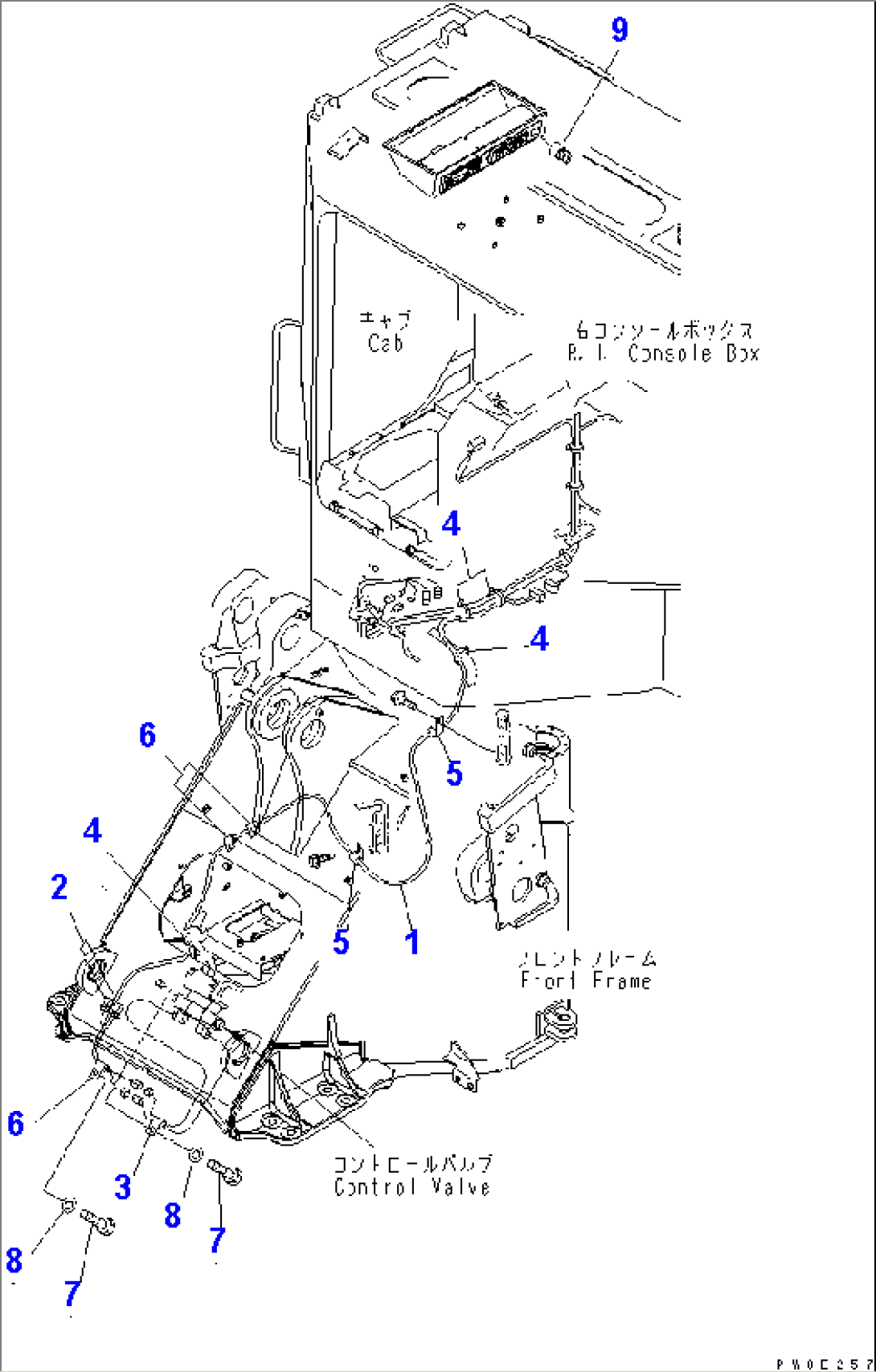 ELECTRICAL (WORK EQUIPMENT LINE) (FOR MULTI COUPLER)