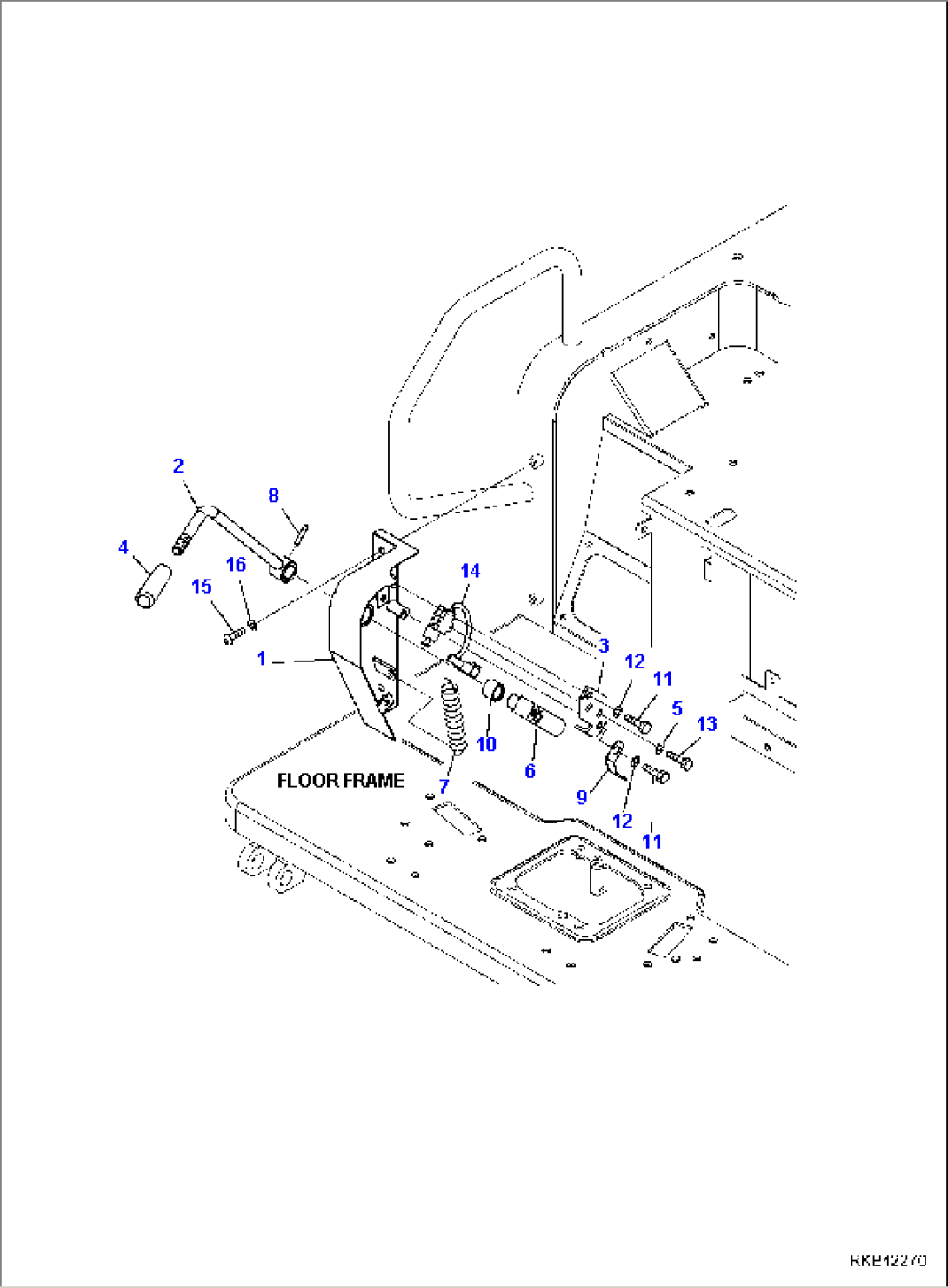 SERVOCONTROL LOCK SYSTEM (CANOPY)