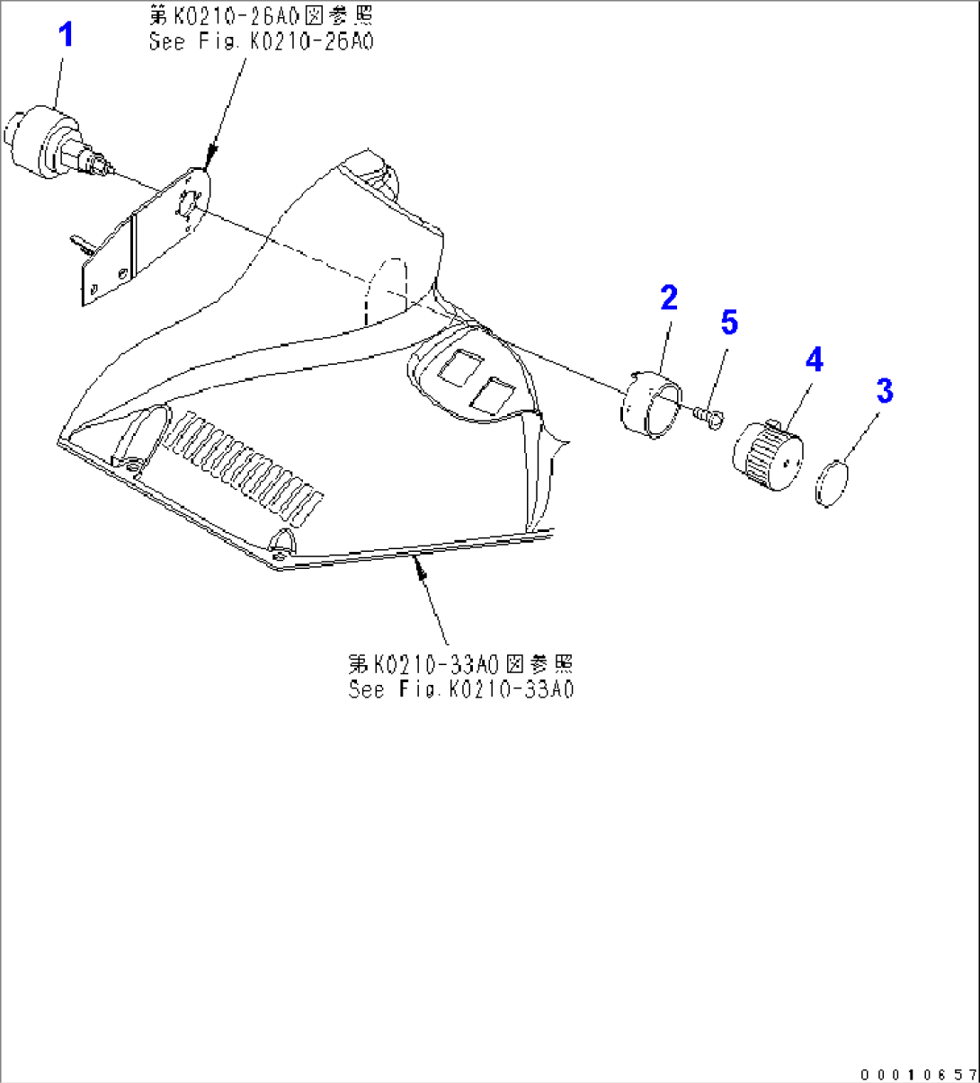 FLOOR (WIPER SWITCH)