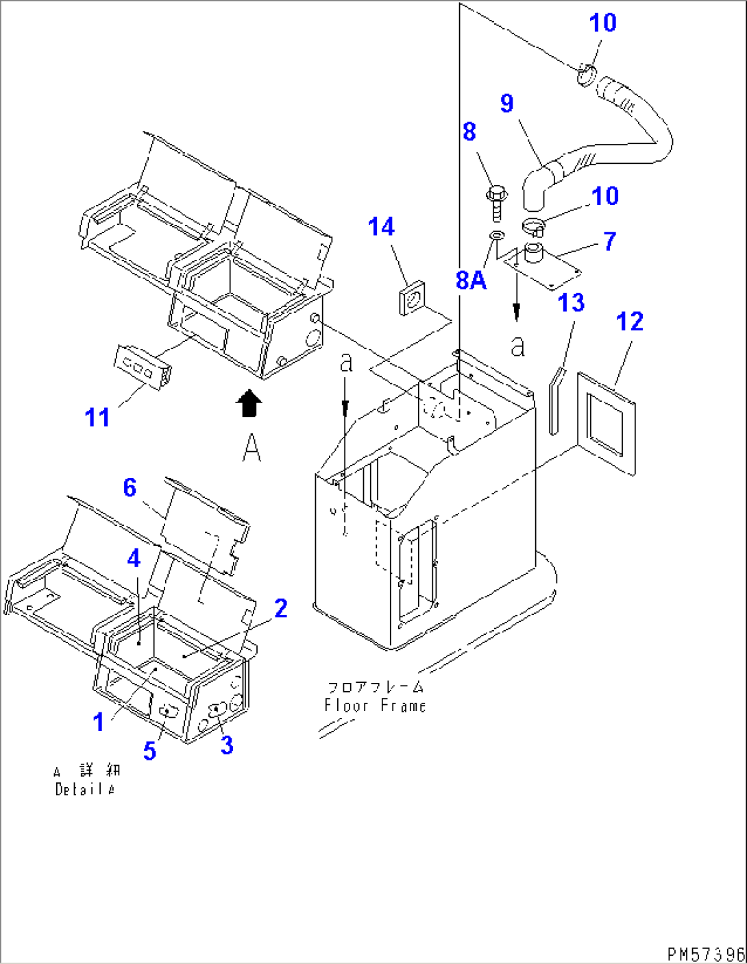 AIR CONDITIONER (5/9) (CONSOLE BOX RELATED PARTS)