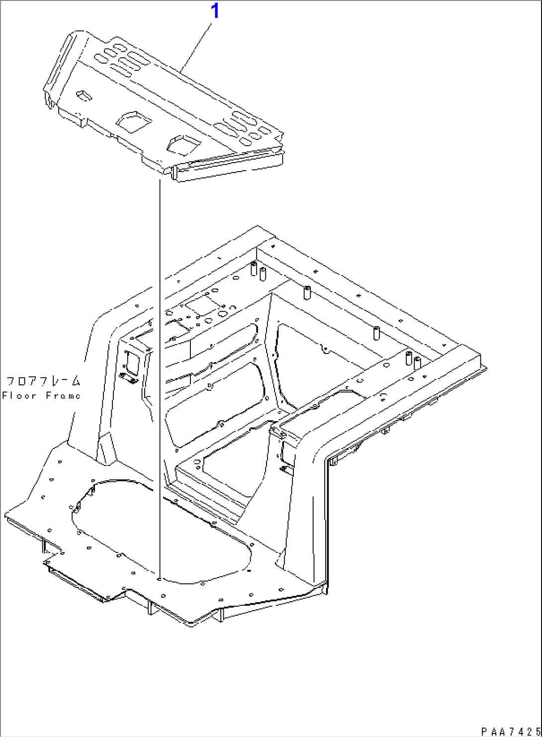 FLOOR MAT (WITH CAB)(#50001-50200)