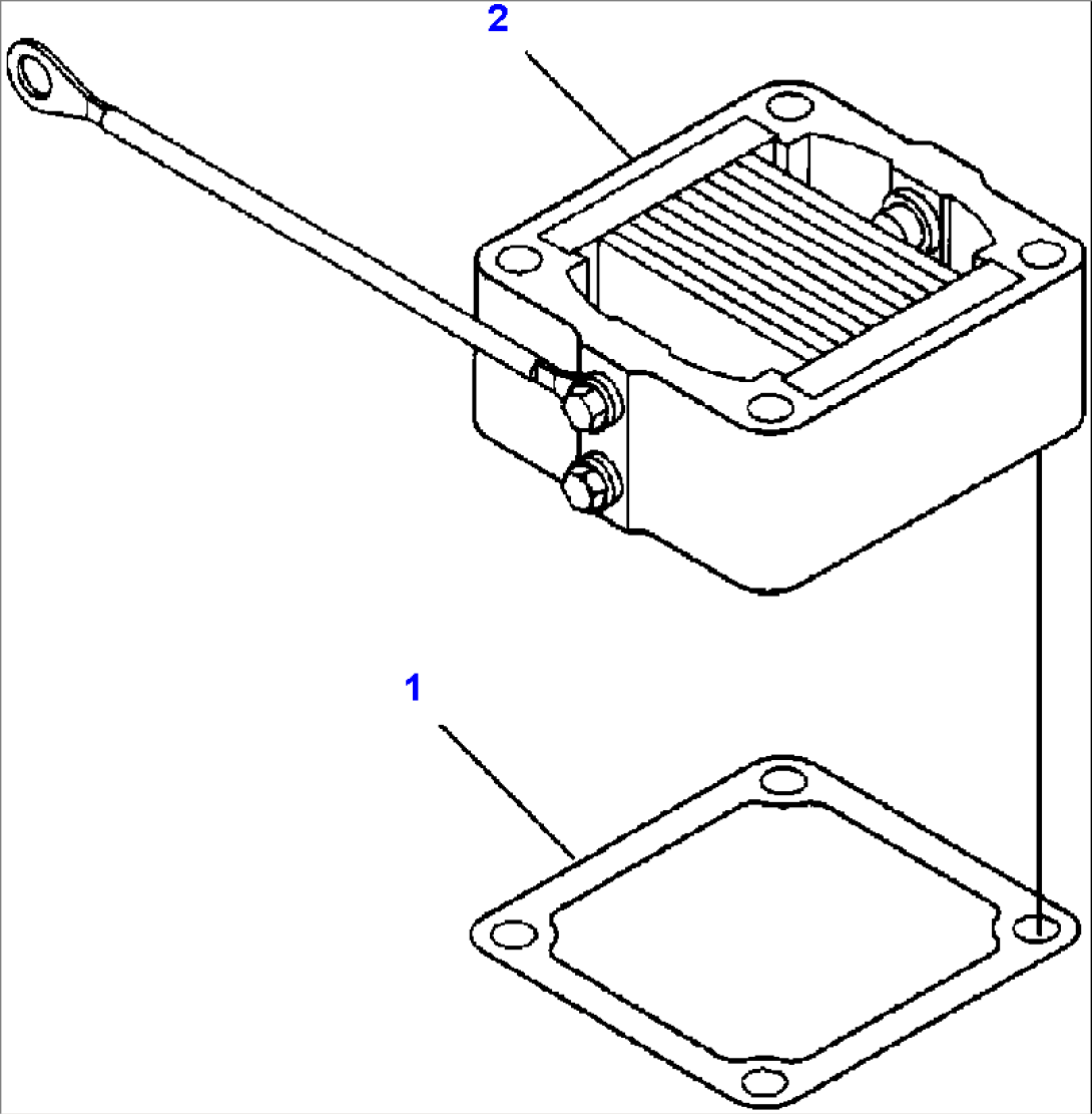 FIG. A1207-A1A1 INTAKE AIR HEATER