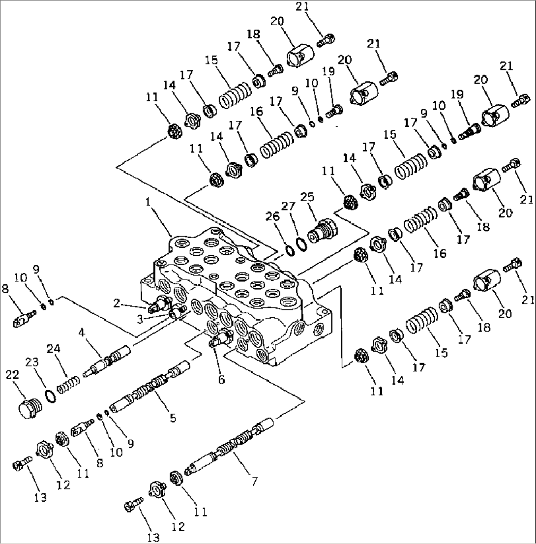 CONTROL VALVE¤ L.H. (1/3)