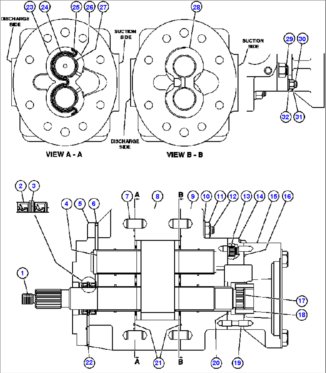 HOIST PUMP ASSM - 4 (PB9907)