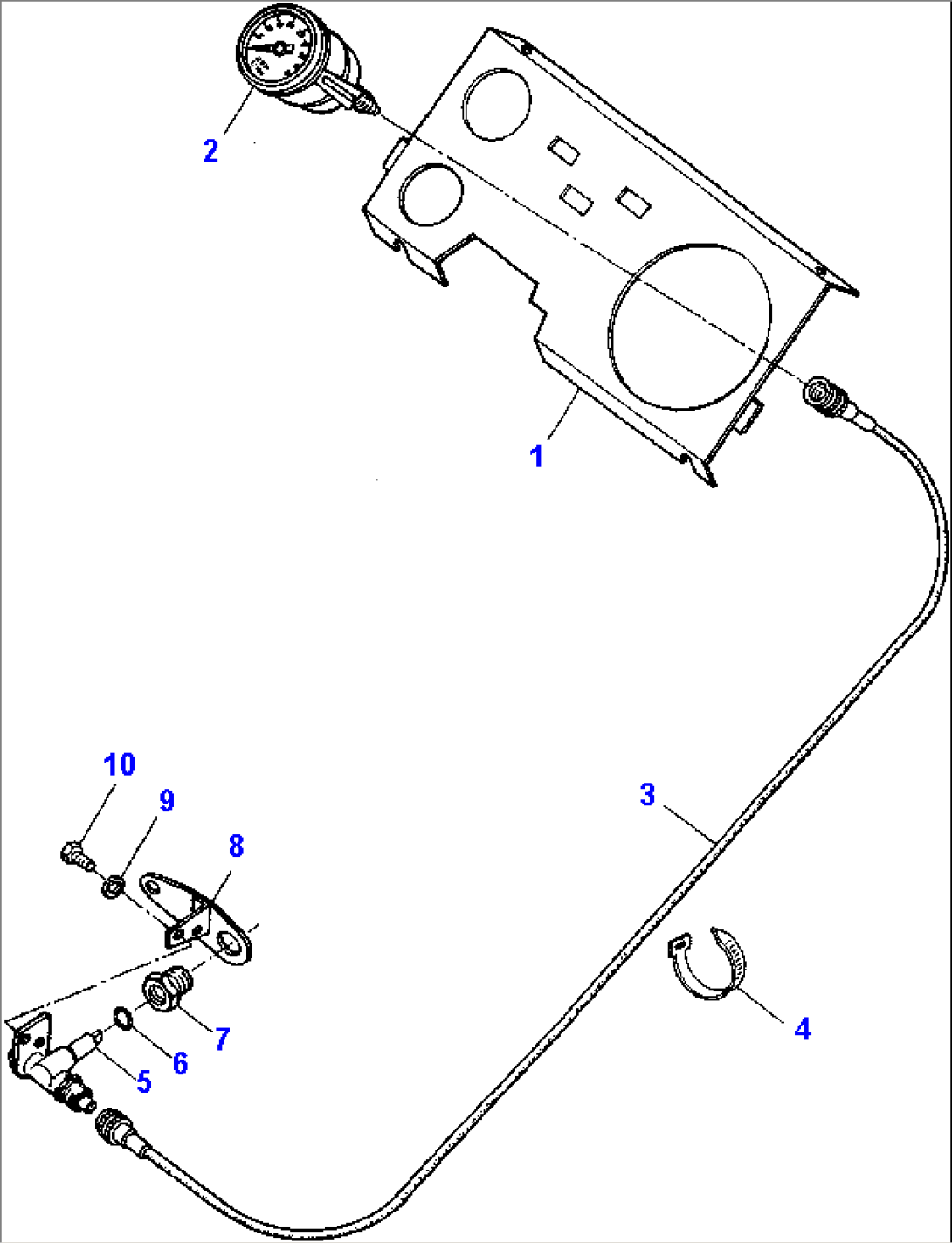 REVOLUTION COUNTER INDICATOR