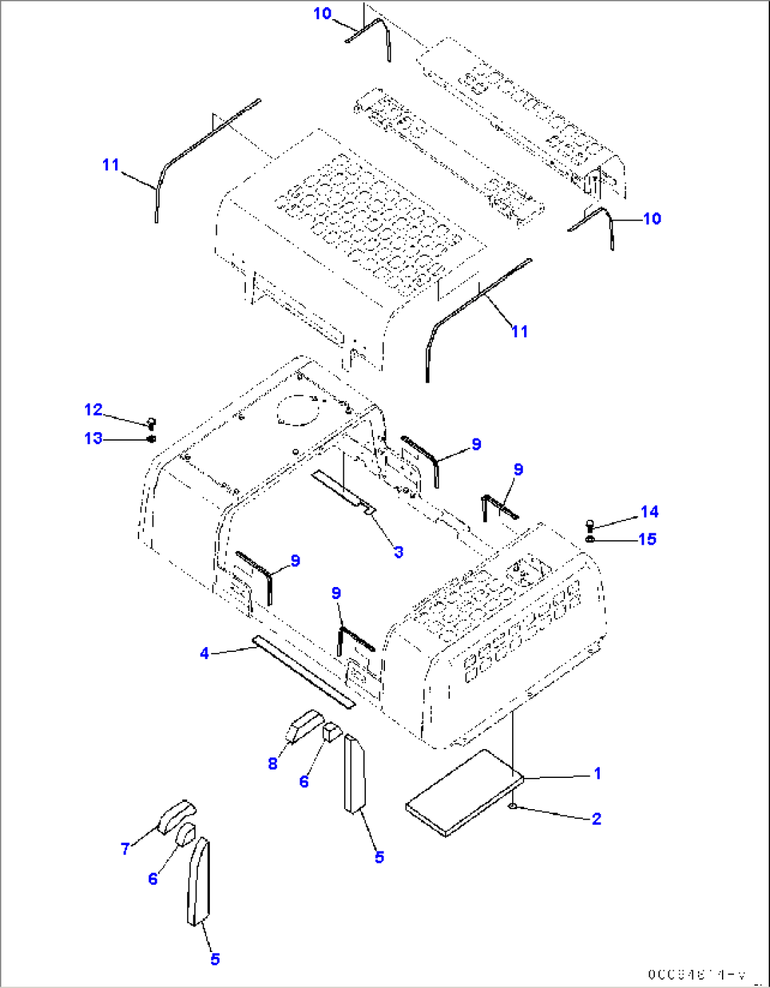 Engine Hood, Sheet (#70001-)