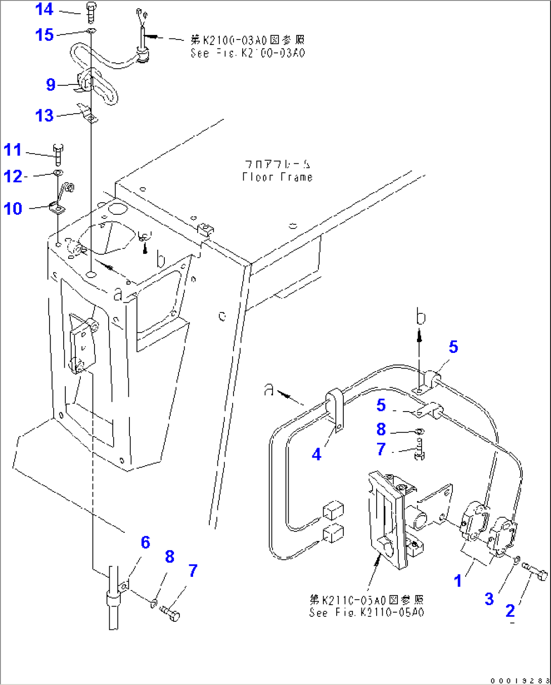 FLOOR FRAME (STEERING ELECTRICAL)