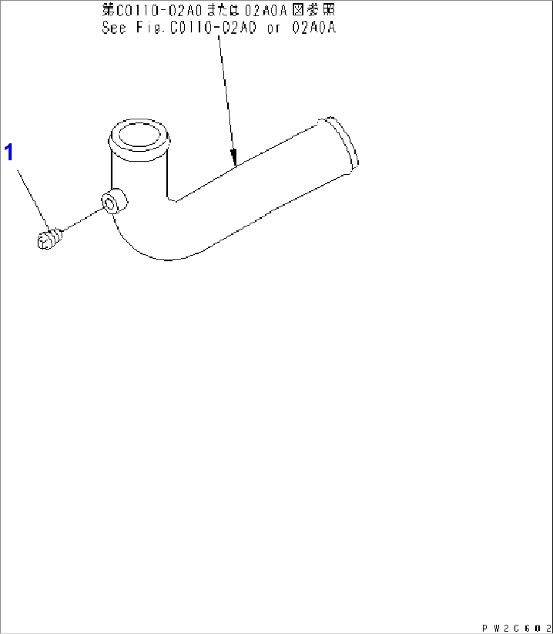 HEATER PIPING (HEATER-LESS PLUG) (WITHOUT HEATER)