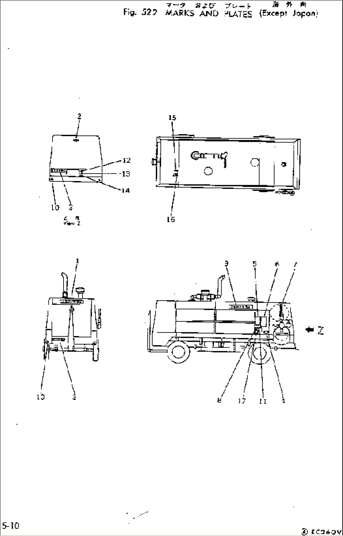 MARKS AND PLATES (ENGLISH)