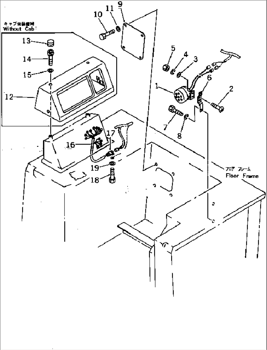 INSTRUMENT PANEL (2/2)(#35001-)
