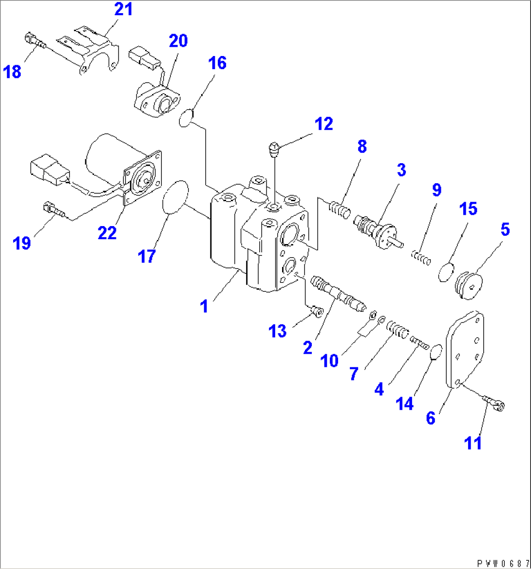 TORQUE CONVERTER MODULATE CLUTCH (4/5) (E.C.M.V.)