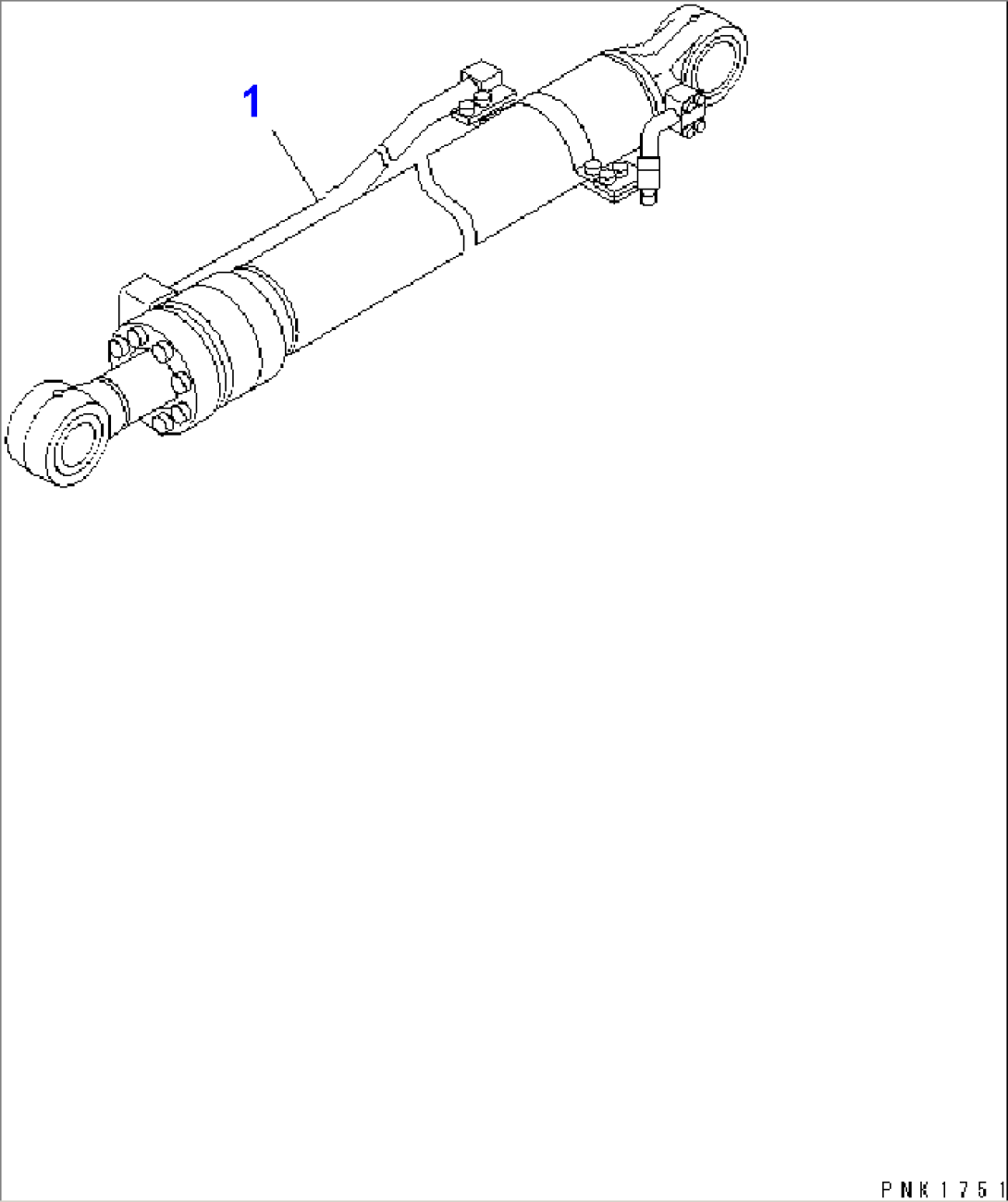 BUCKET CYLINDER(#45001-50999)