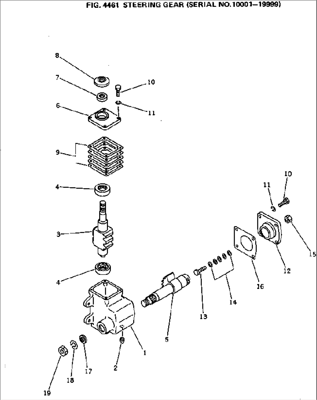 STEERING GEAR(#10001-19999)